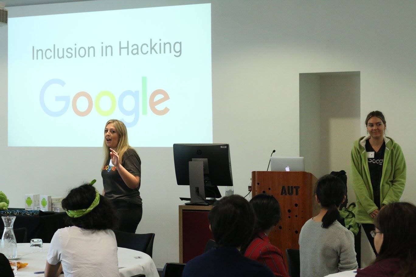 SHE# with GOOGLE @ AUT photo 3