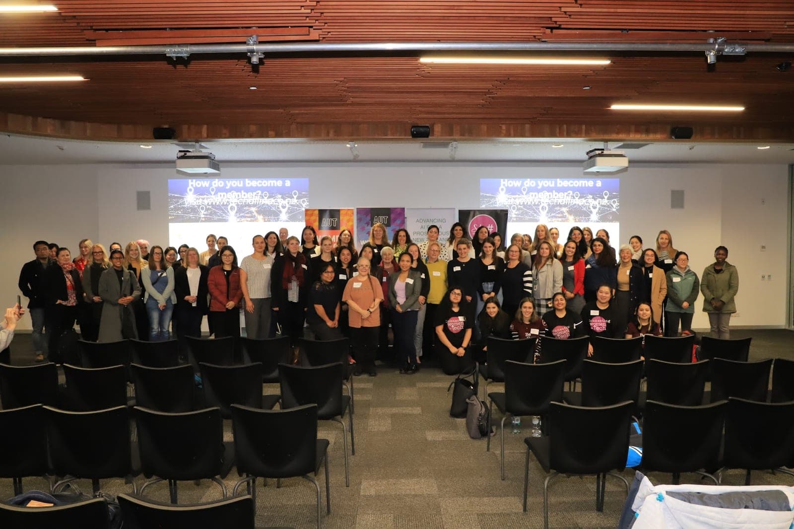 Women in AI for Social Good group photo
