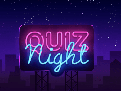 Quiz night graphic