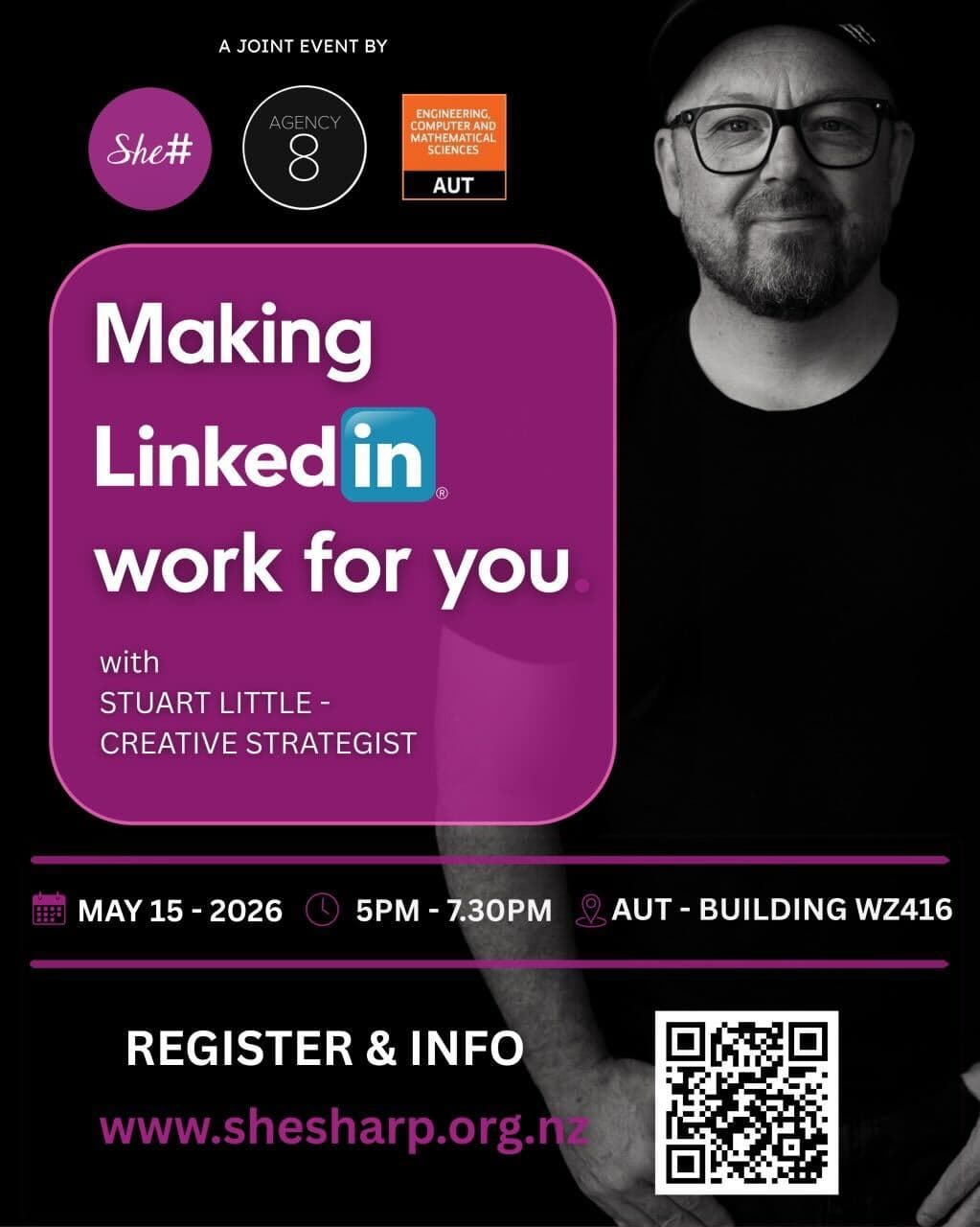 Making LinkedIn Work for You with Stuart Little event cover