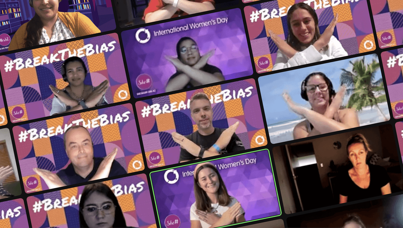 Break the Bias group photo