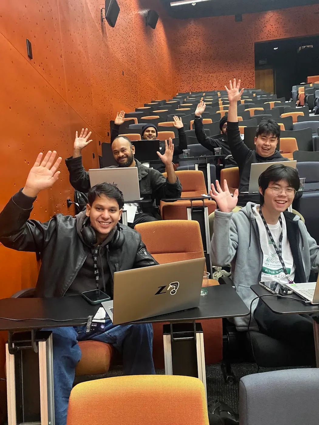The fantastic6 team at the Aotearoa AI Hackathon Festival 2026.