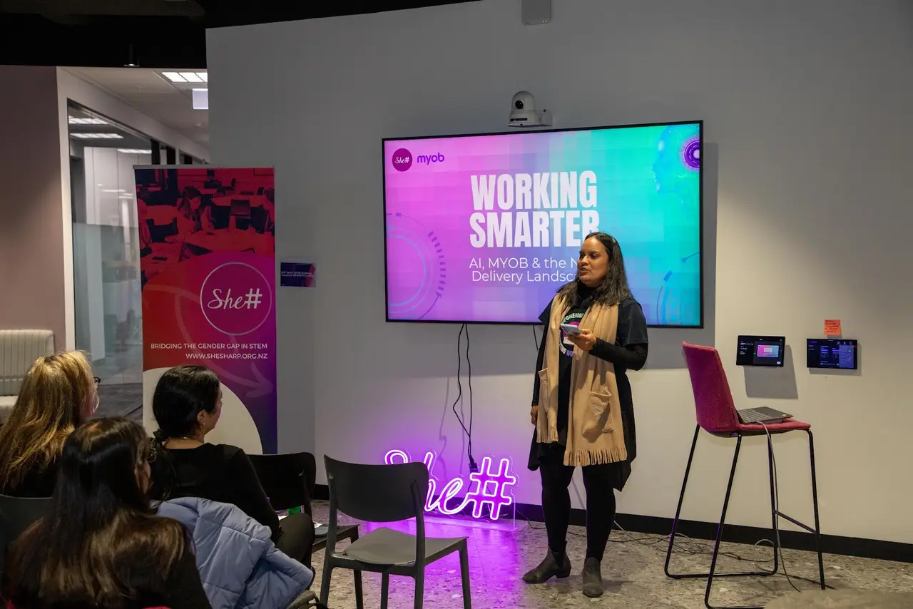 Working Smarter: AI, MYOB, and the New Delivery Landscape — She Sharp event photo 2
