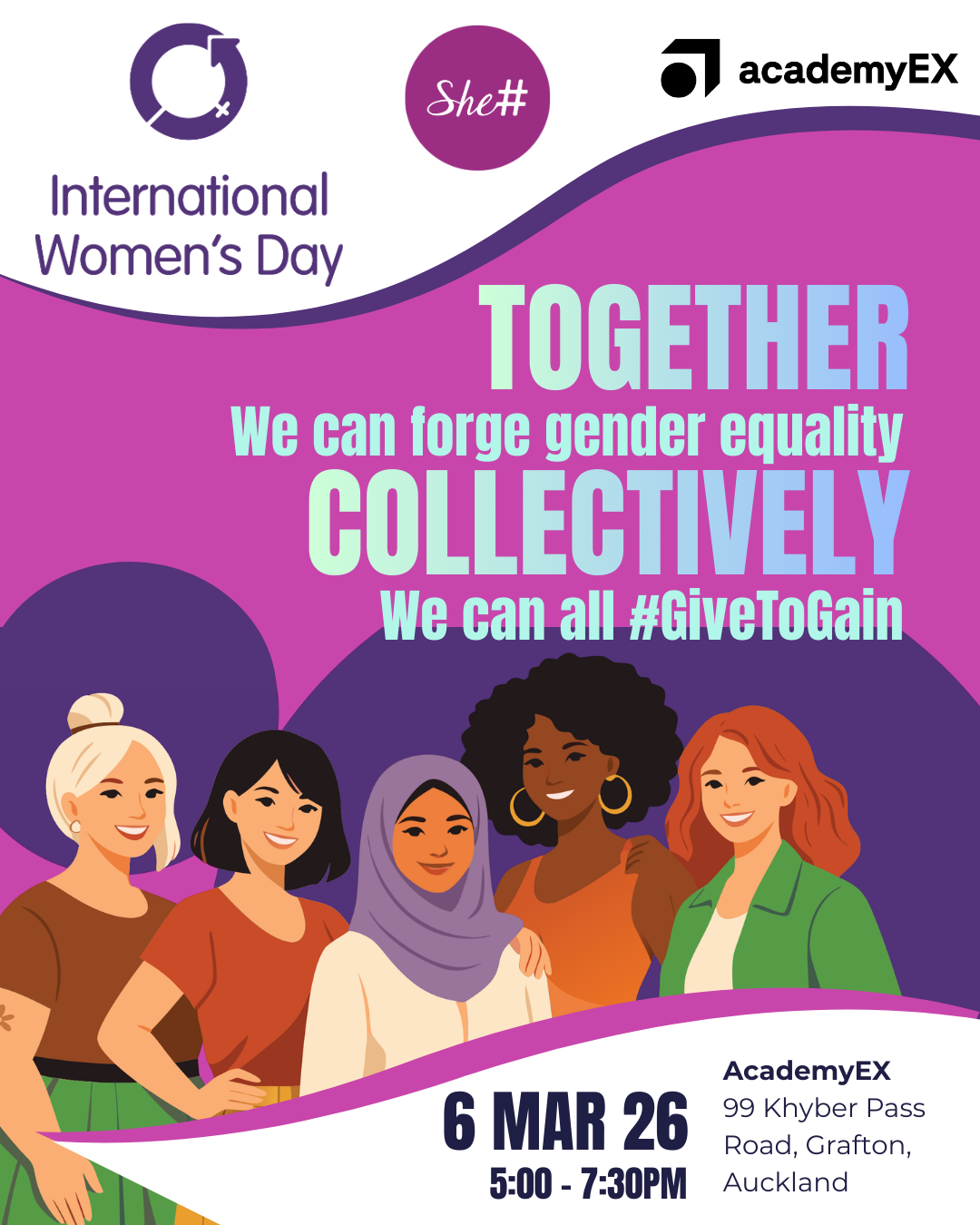She Sharp & academyEX: International Women's Day 2026