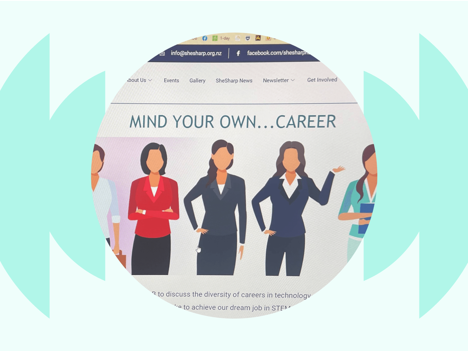 She Sharp Mind your own Career event