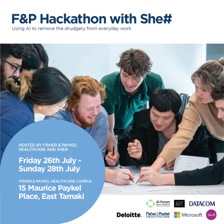 Landing page of F&P Hackathon